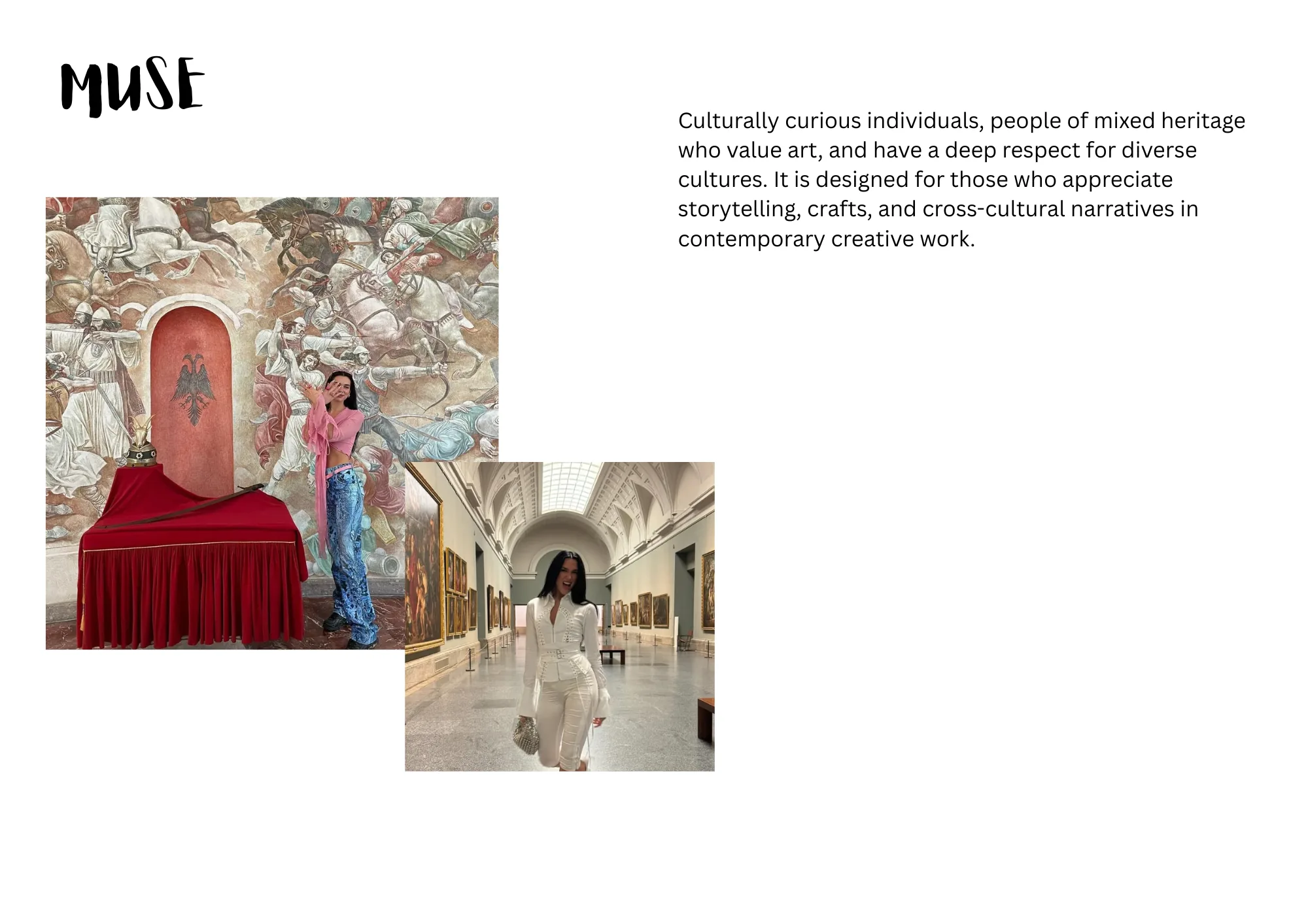 Muse board — culturally curious women of mixed heritage