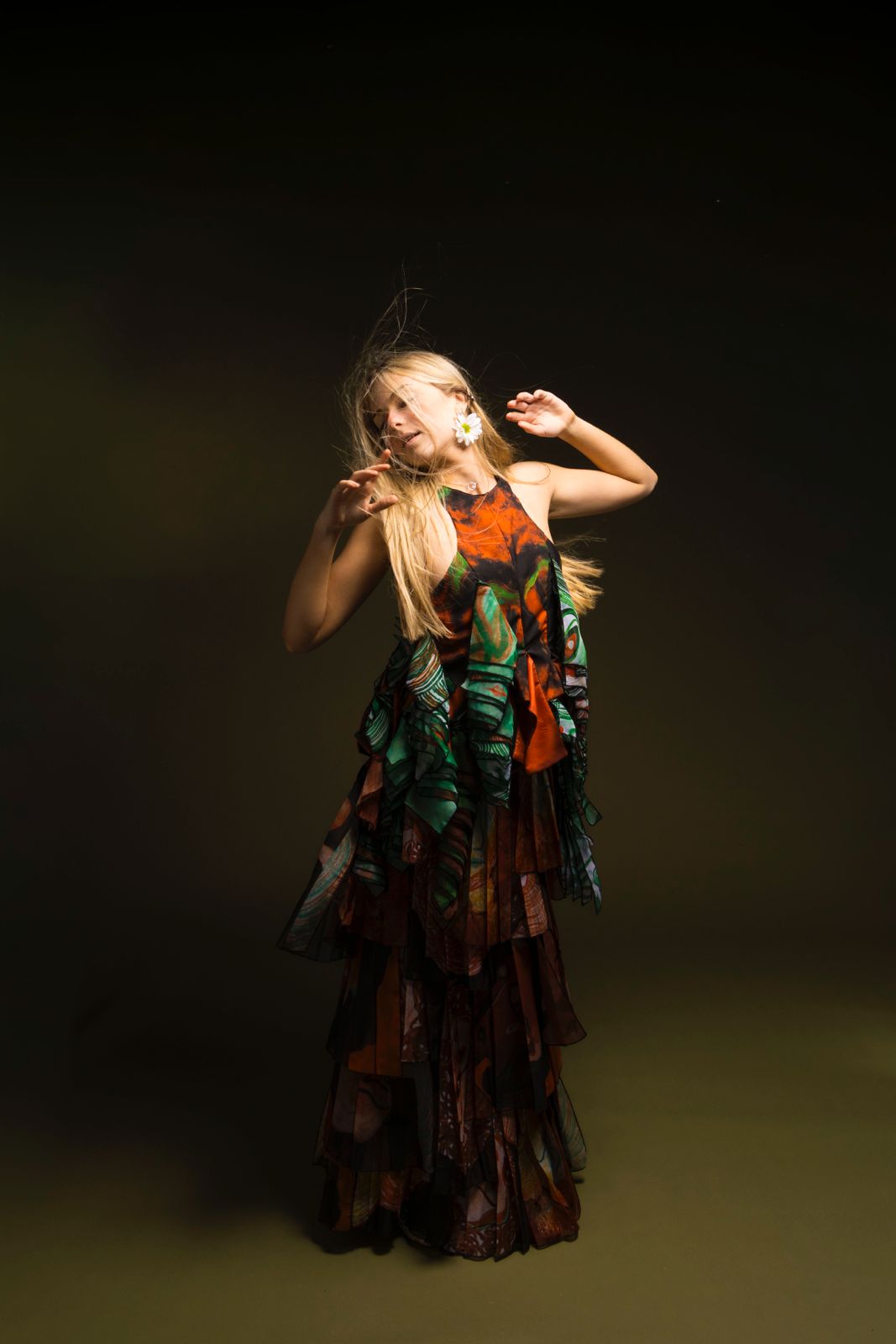 Tiered dress, dancing — Under the Same Spell