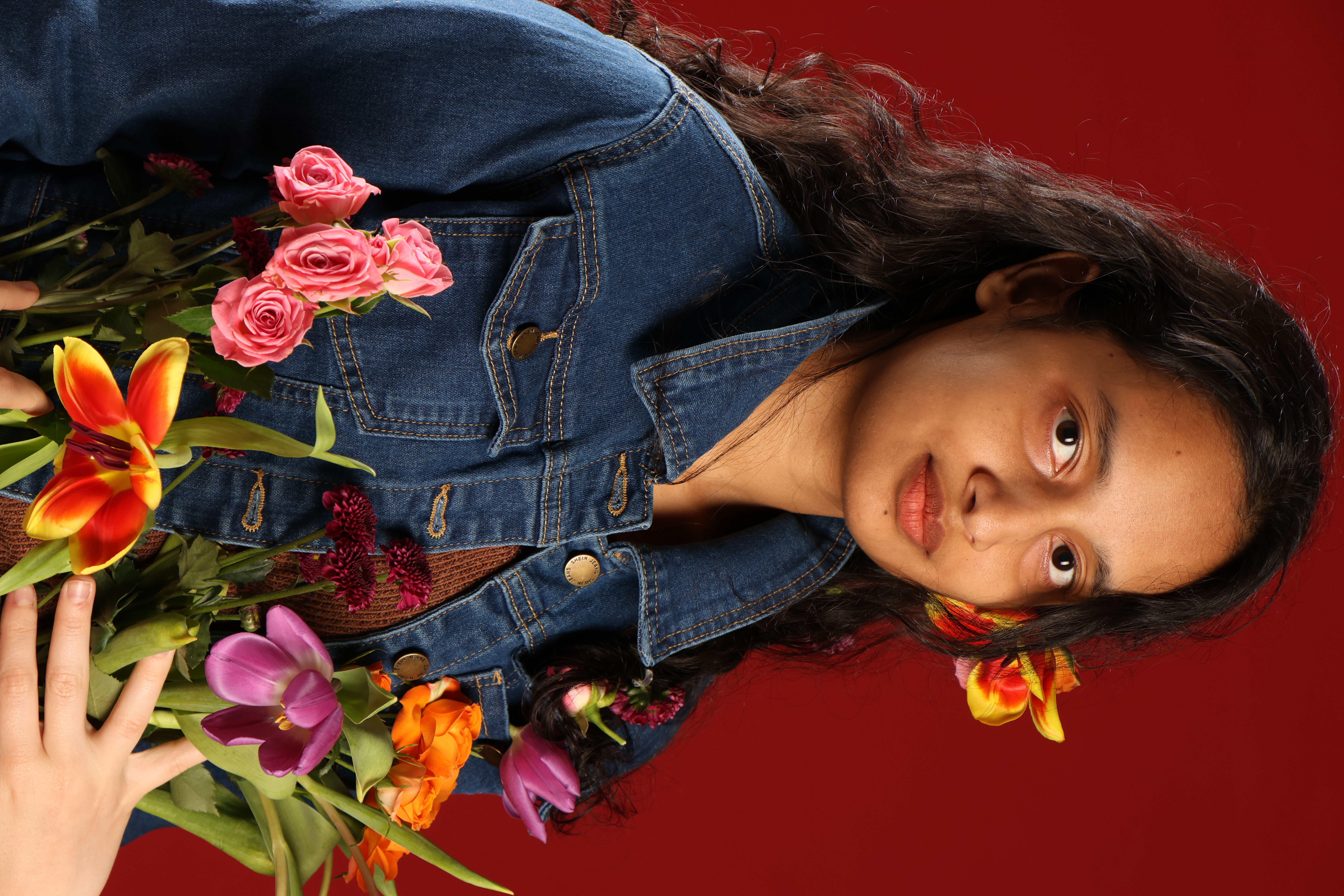 Repeat pattern detail — screen print on fabric