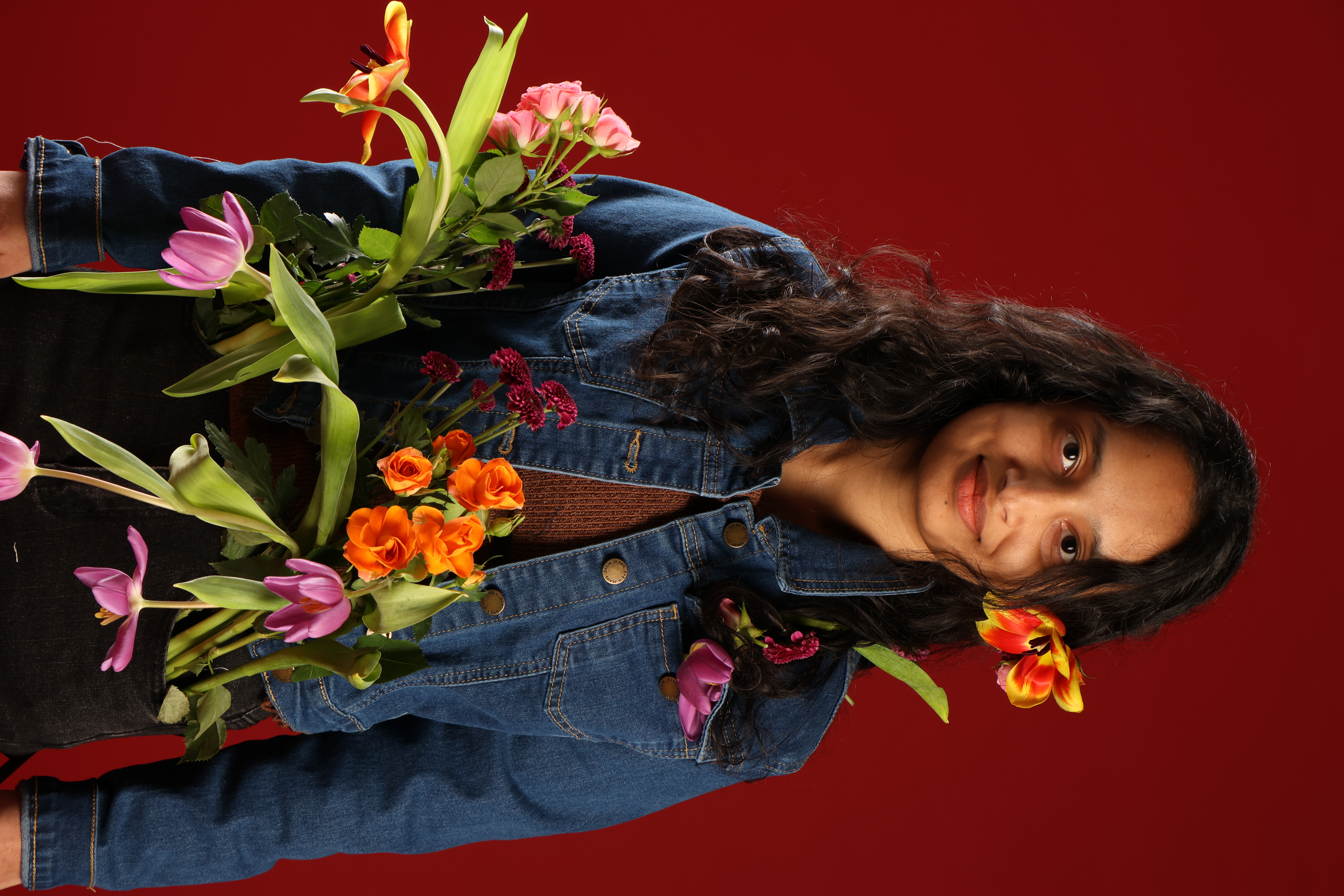 Surface construction detail — ruffle and stitch work